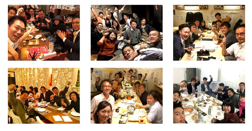 懇親会